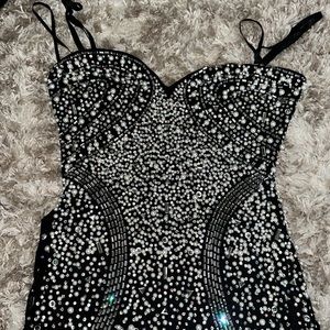 Banjul Peal Sparkle mini Dress